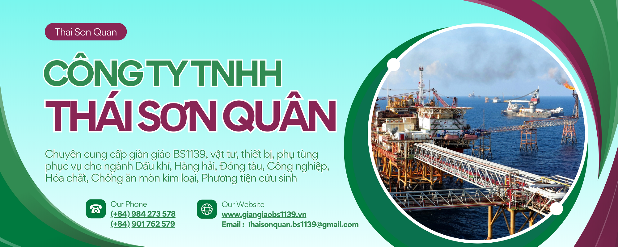 Chuyên cung cấp vật tư, thiết bị, phụ tùng phục vụ cho ngành Dầu khí, Hàng hải, Đóng tàu, công nghiệp, hóa chất, chống ăn mòn kim loại, phương tiện cứu sinh